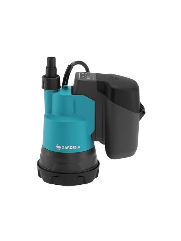 Gardena Battery-powered Submersible Pump 2000/2 18V P4A for Clean Water Without Battery and Charger
