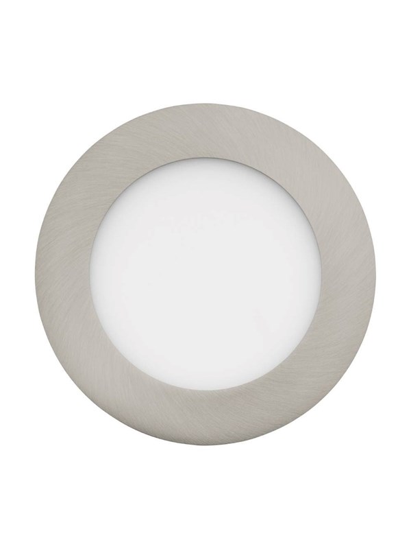 EGLO FUEVA-Z recessed spotlight Ø120 mm brushed steel