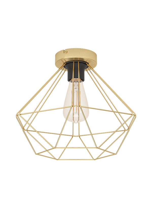 EGLO TARBES ceiling lamp brushed brass