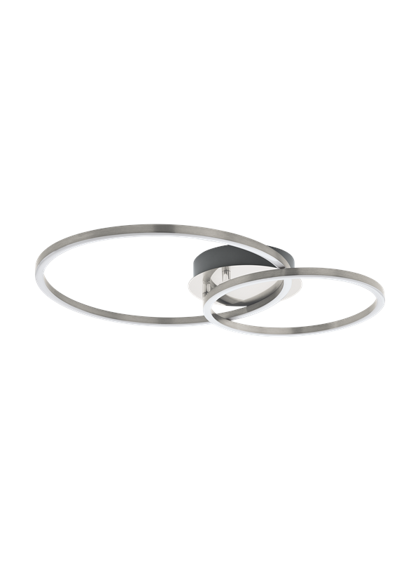 EGLO PALMAVES 1 ceiling light satin nickel
