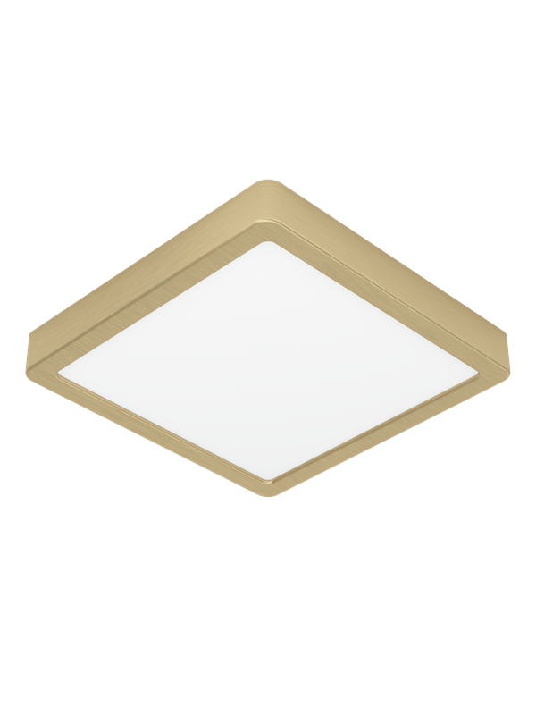 EGLO FUEVA 5 ceiling lamp 210x210 mm 3000K brushed brass