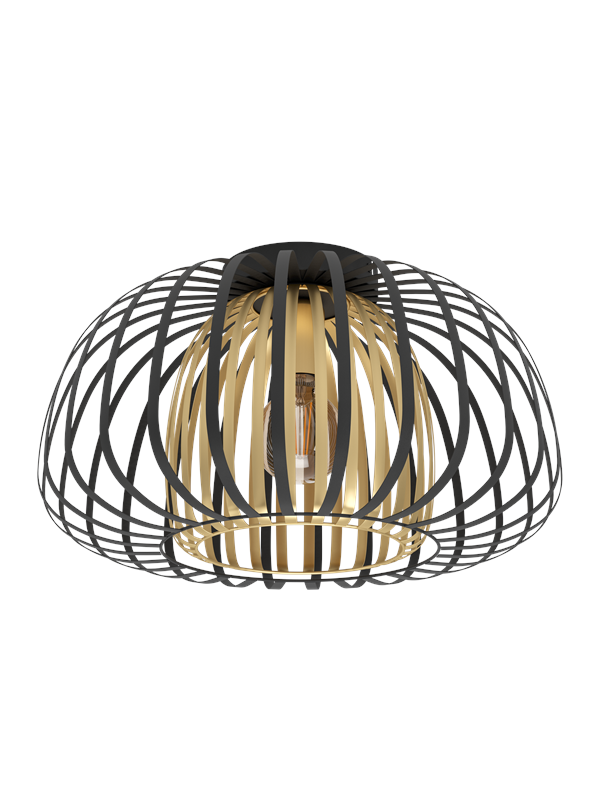 EGLO ENCINITOS ceiling lamp black/gold