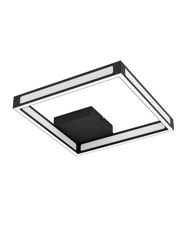 EGLO ALTAFLOR ceiling lamp LED black