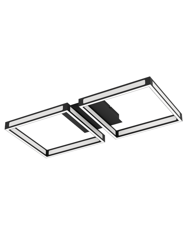 EGLO ALTAFLOR ceiling lamp LED black