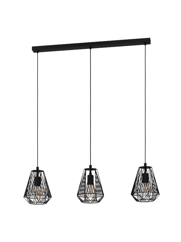 EGLO STYPE long table pendant black