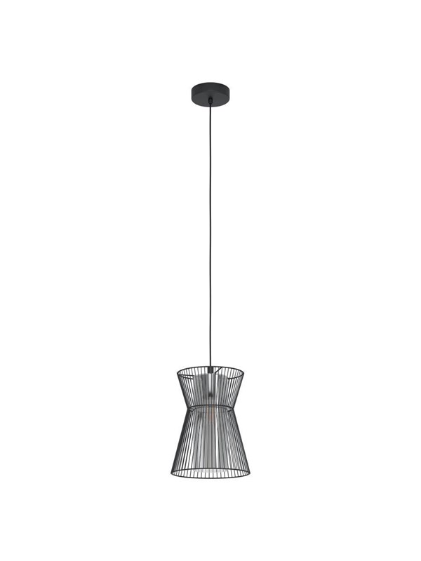 EGLO MASETA pendant black/smoke