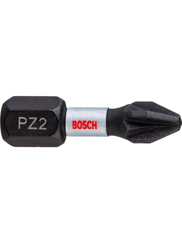 Bosch Impact Control Torsion Pozi Screwdriver Bits PZ2 25 mm 2 pcs.