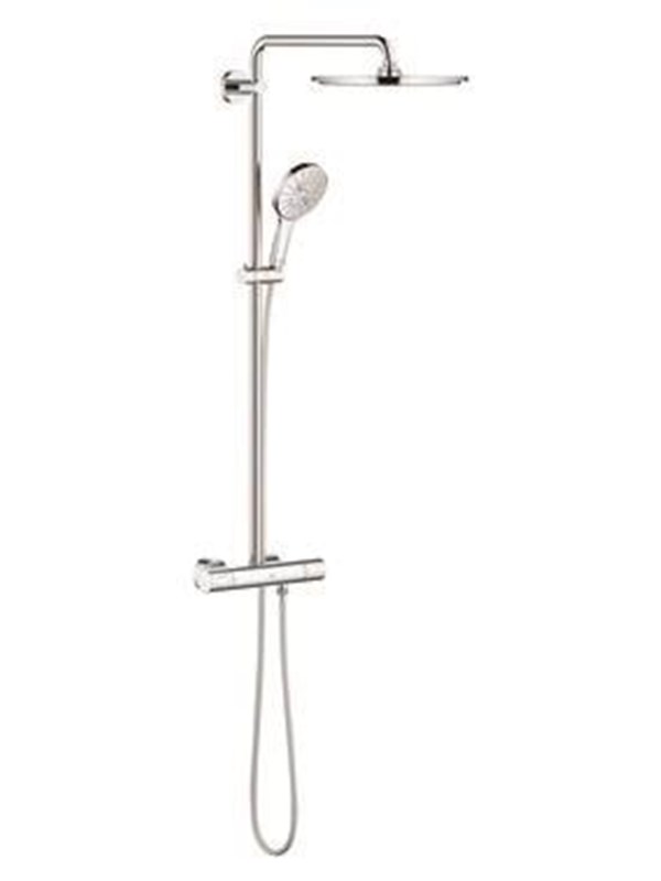 Produktfoto för GROHE Rainshower Smartactive 310, 111,8 cm, 1,75 m, Vägg, Krom, G1/2