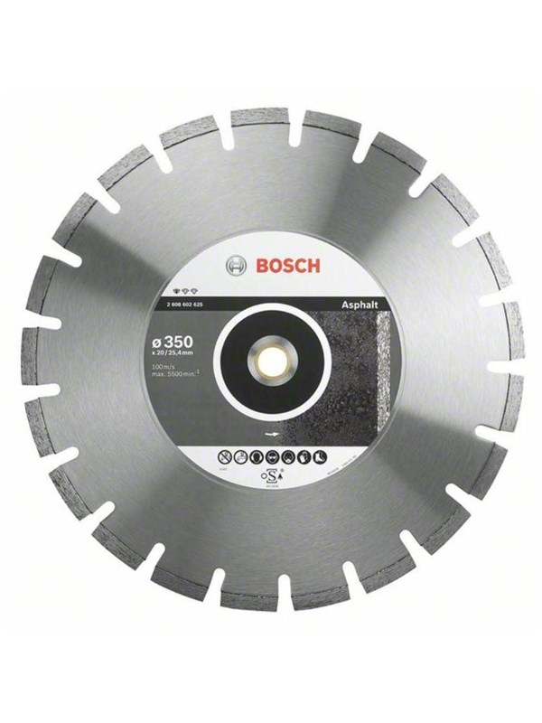 Bosch Diamond Cutting Disc for Asphalt 300 mm