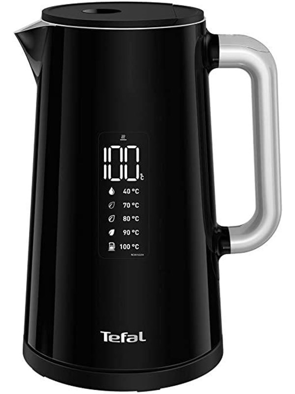 Tefal Vattenkokare Digital Smart & Light - Svart och silvergrå - 1800 W