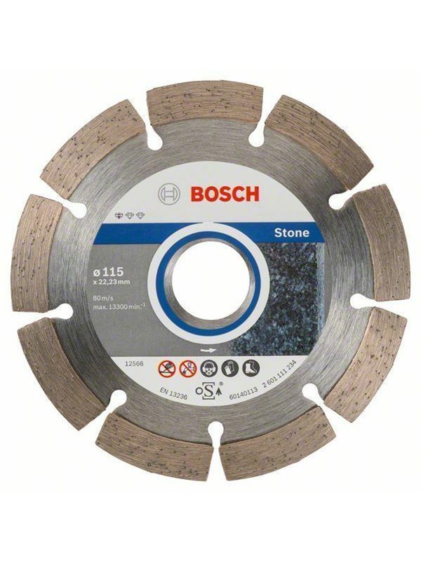 Bosch Diamond Cutting Disc 115 x 22.23 mm 10 pcs.