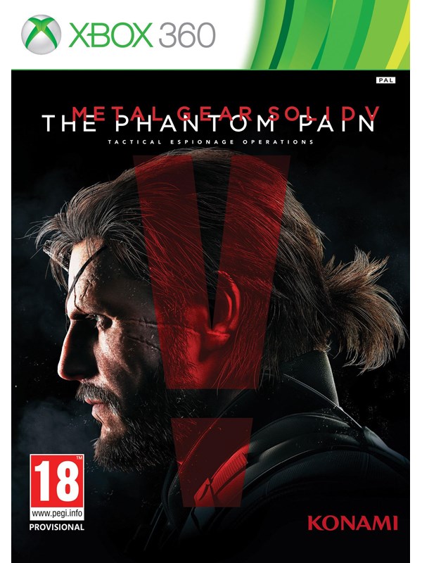 Metal Gear Solid V: The Phantom Pain Microsoft Xbox 360 Action