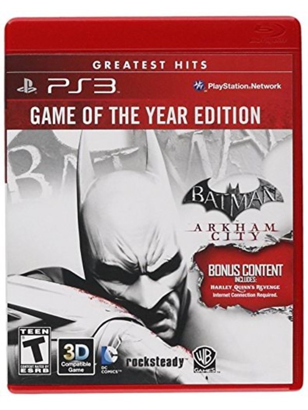 Batman: Arkham City Game Of The Year Edition Sony Playstation 3 Action