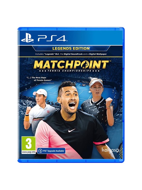Matchpoint: Tennis Championships Legends Edition Sony Playstation 4 Sport