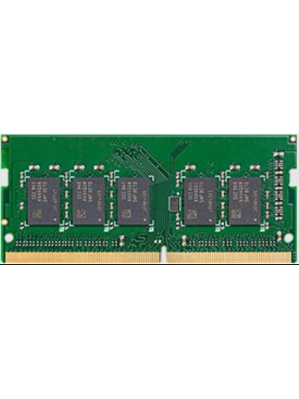 Produktfoto för Synology - DDR4 - modul - 8 GB - SO DIMM 260-pin - ej buffrad - ECC - för Disk Station DS1522+, DS2422+, DS3622XS+, DS723+, DS923+ RackStation RS822+, RS822RP+
