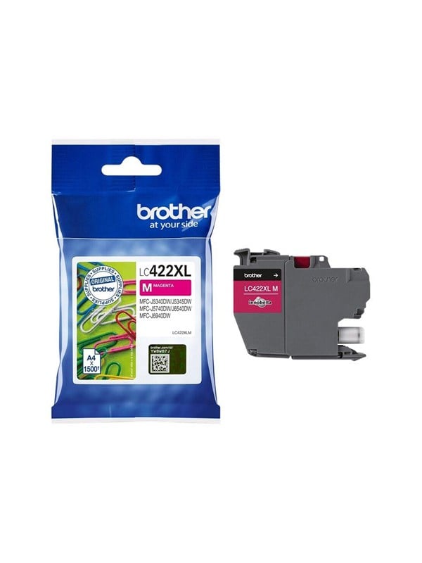 Produktfoto för Brother Bläckpatron LC422XLM Magenta