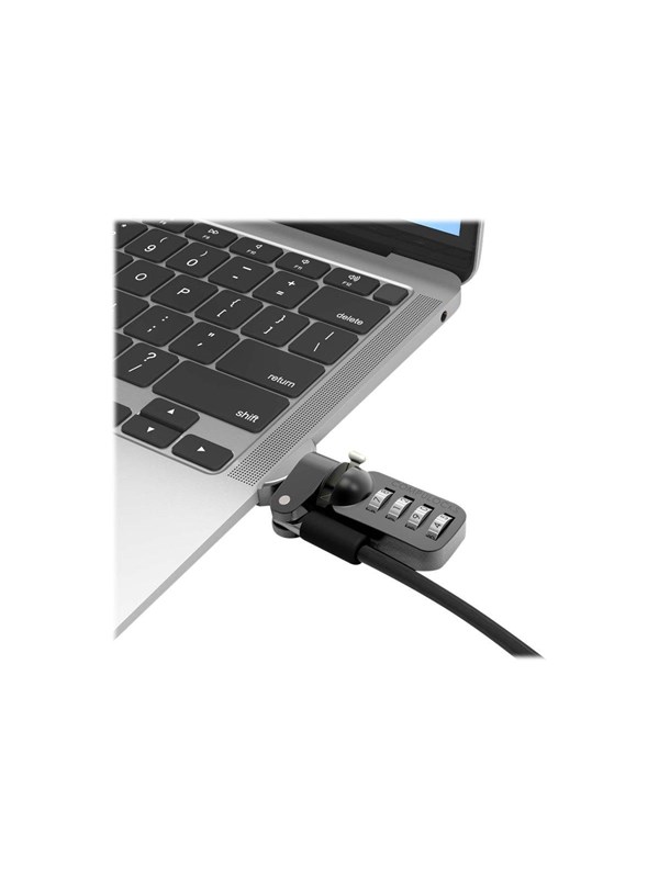 Compulocks Macbook Air 13 Inch Cable Lock Adapter With Combination Cable Lock