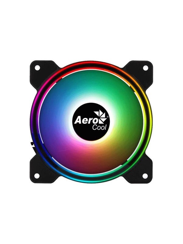 AeroCool Saturn 12F ARGB - case fan - Chassi fläkt - 120mm - Svart