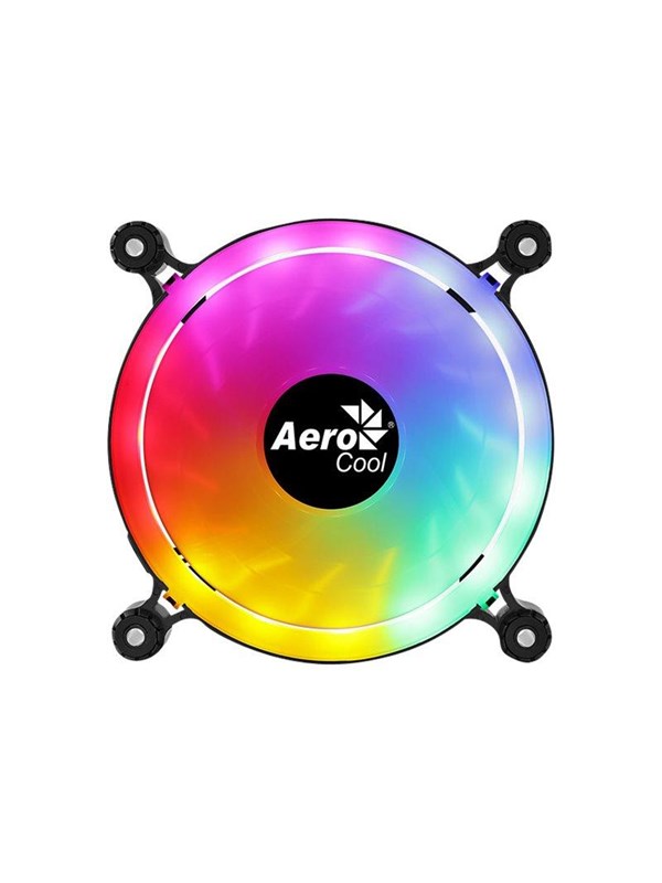 AeroCool Spectro 12 FRGB - case fan - Chassi fläkt - 120mm - Vit
