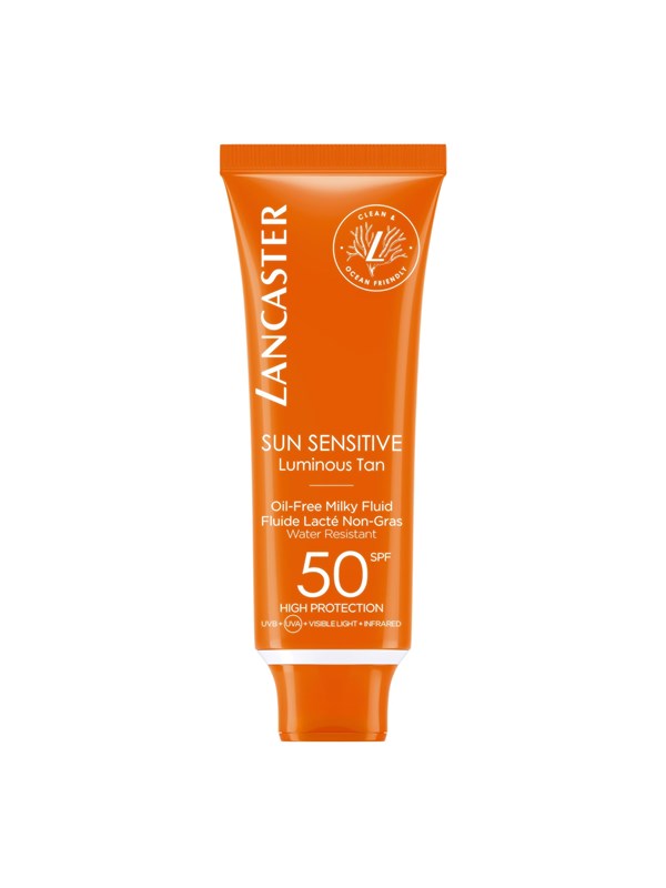 Lancaster Sun Sensitive Luminous Tan Oil-Free Milky Fluid SPF50