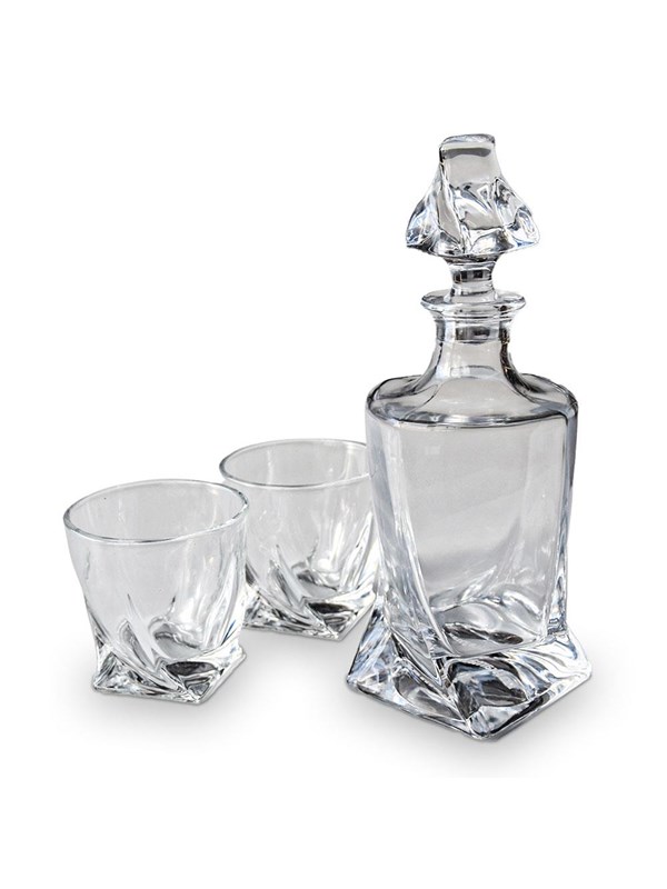 Mikamax Twisted Decanter Set