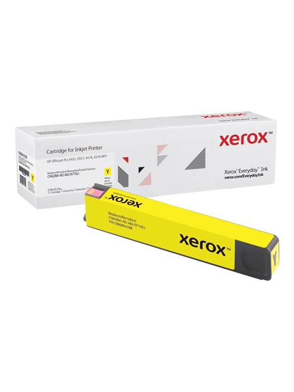 Xerox 006R04598 / Alternative to HP 971XL - CN628AE / CN628A / CN628AM Yellow Toner - High Yield