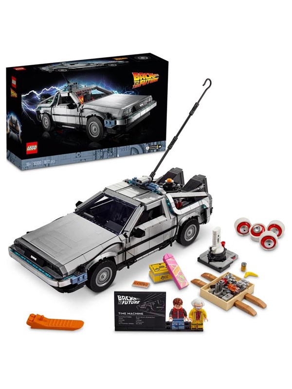 LEGO Icons 10300 Tillbaka till framtiden - Tidsmaskin