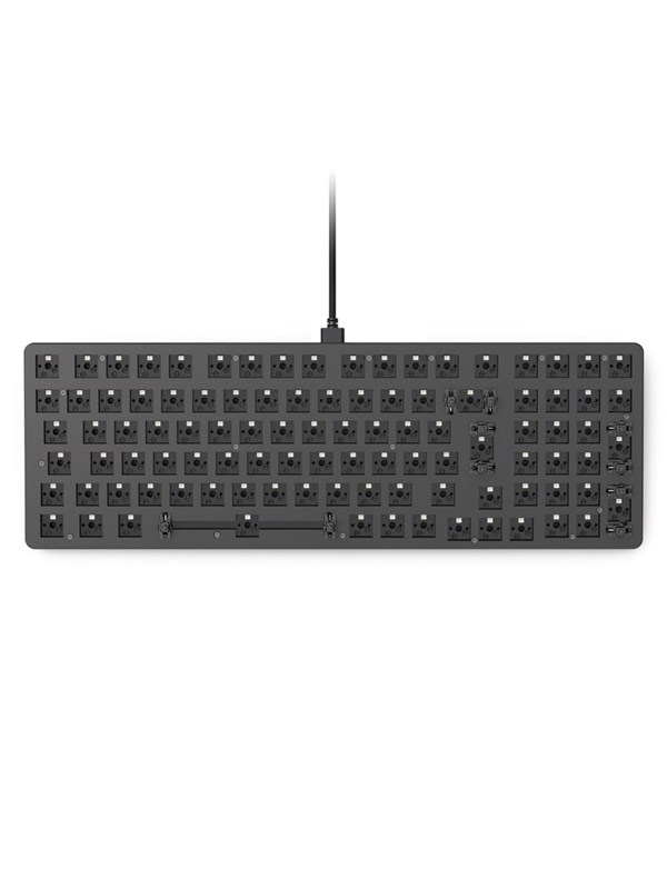Glorious GMMK 2 - Full-Size 96% - Barebone - ISO - Black - Gaming Tangentbord - Universal - Svart