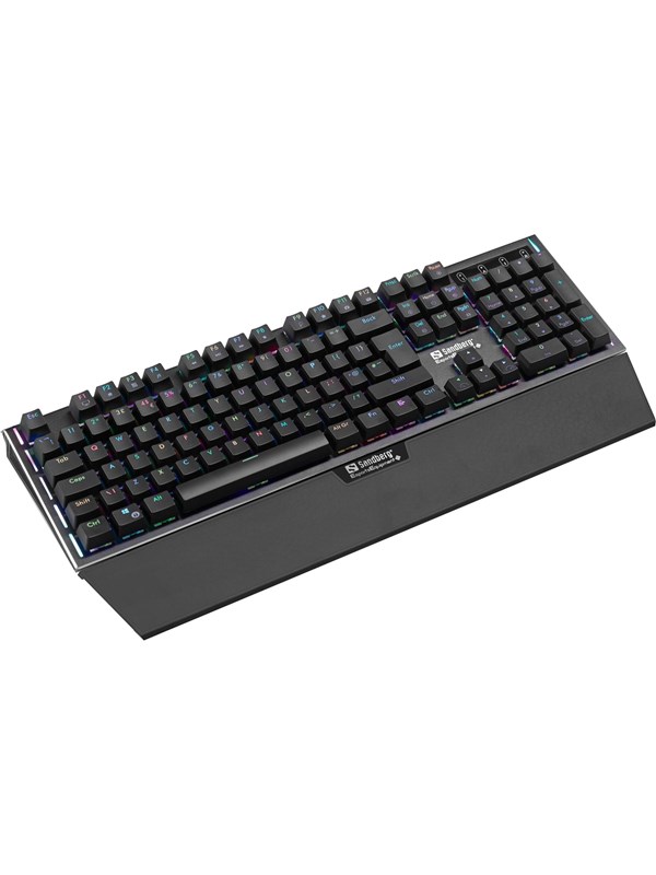 Sandberg FireStorm Mech Keyboard BE - Tangentbord - Belgisk - Svart