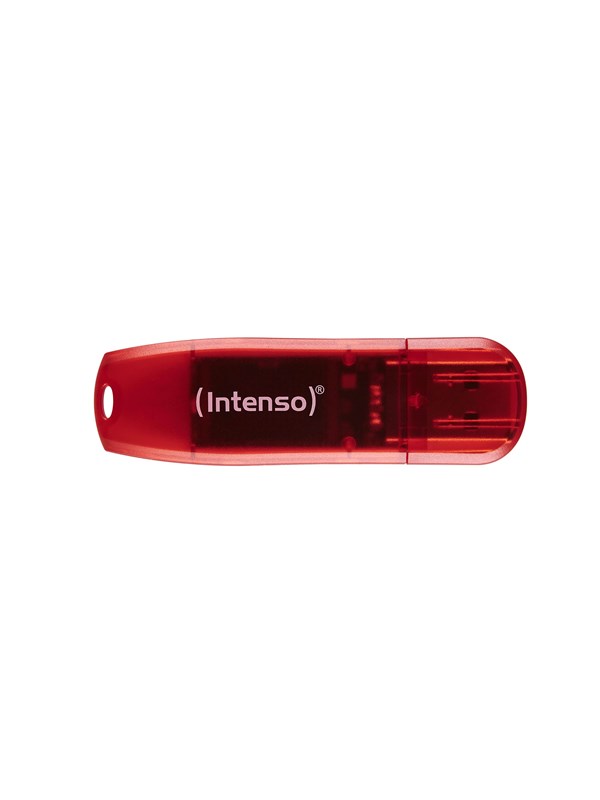 Intenso Rainbow Line Usb Drive Röd 128gb Usb Minne