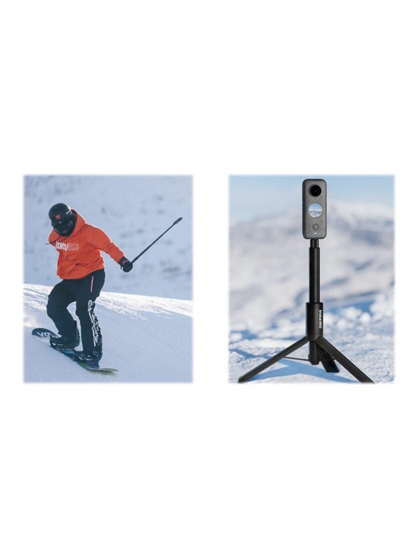 Produktfoto för Insta360 2-in-1 Invisible - Selfiepinne/tripod - för Insta360 Go 2, ONE R 1-Inch, One R Expert Edition, ONE R Trio Edition, ONE RS 1-Inch