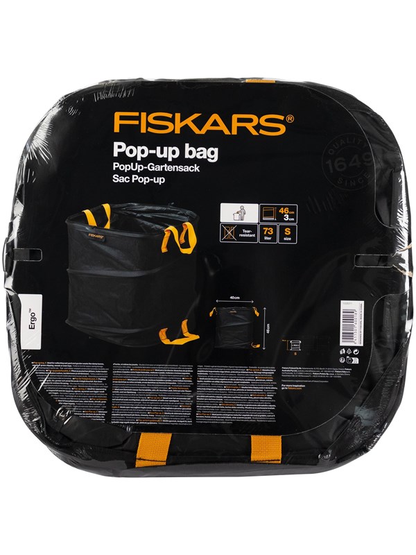 Fiskars Ergo Pop-up Bag S 73L