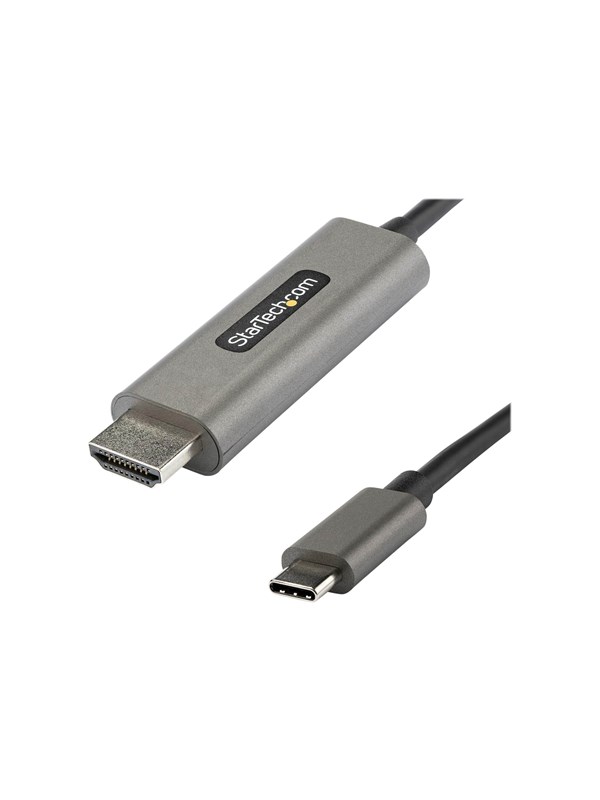 StarTech.com USB C to HDMI Cable 4K 60Hz with HDR10 Ultra HD USB Type-C to 4K HDMI 2.0b Video Adapter Cable 3m