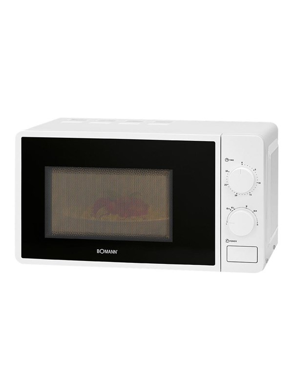 Bomann MW 6014 CB - microwave oven - freestanding - white