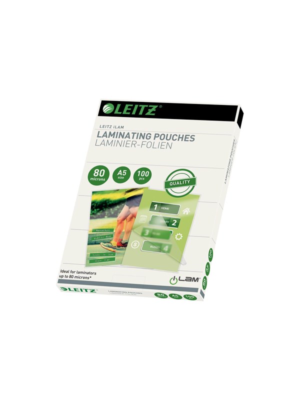 Leitz - 100 - A5 - lamination pouches
