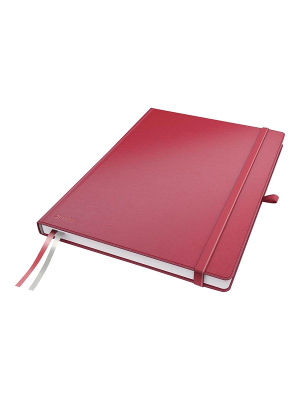 Leitz Anteckningsbok Complete A4 Rutat 96 g / 80 blad Röd