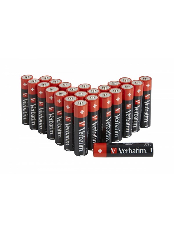 Verbatim battery - 24 x AA / LR6 - Alkaline