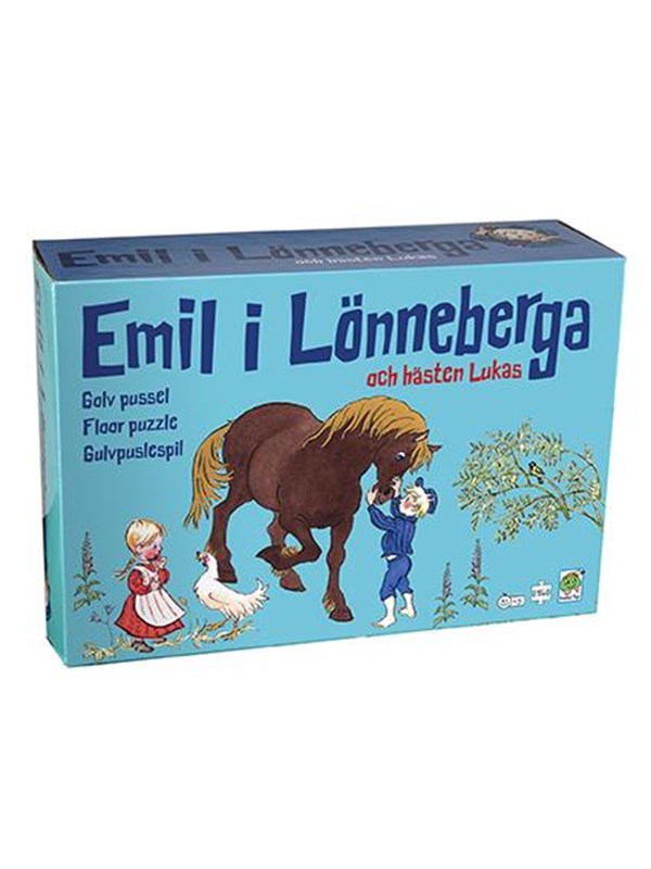 Forlaget Globe Emil of Lönneberga - Floor Puzzle 2D Pussel