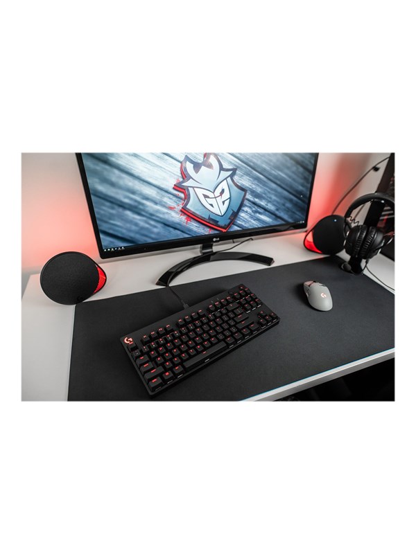 Logitech G Pro Mechanical Gaming Keyboard Keyboard Azerty French Black Gaming Tangentbord Fransk Svart
