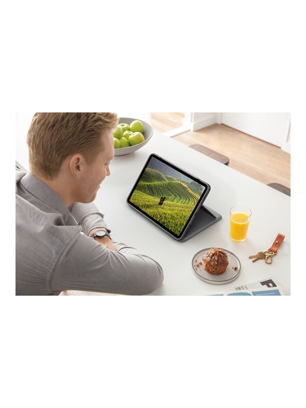 Logitech Folio Touch Tastatur & Folio Set Fransk Grå