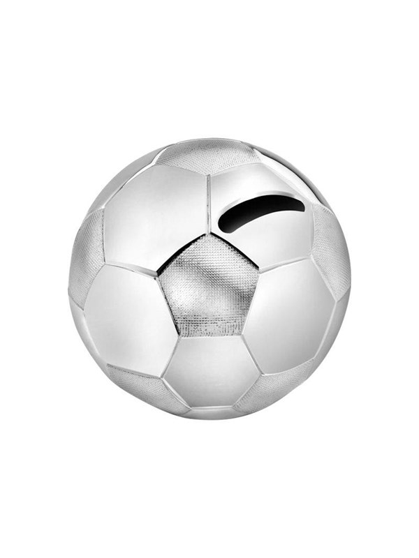 Zilverstad Savings Box Footbal Silver