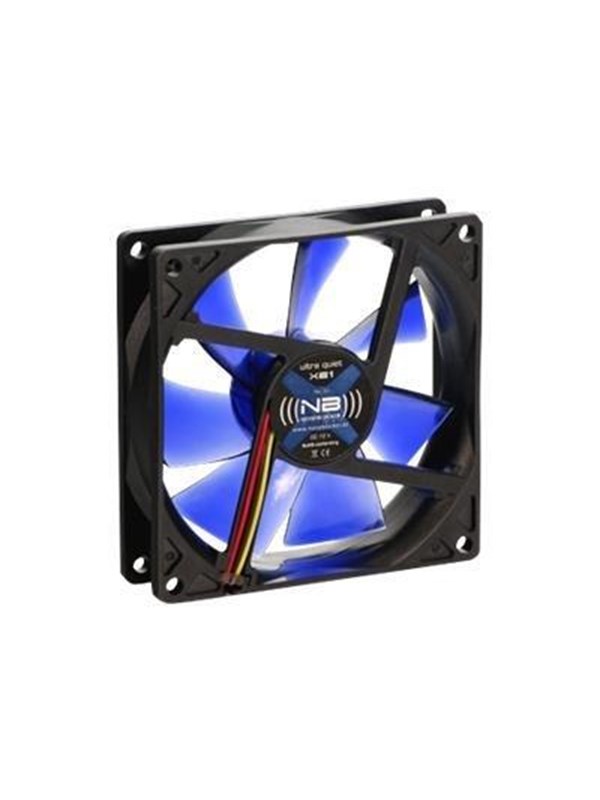 Blacknoise Noiseblocker BlackSilentFan XE2 Rev. 3.00 - Chassi fläkt - 92mm