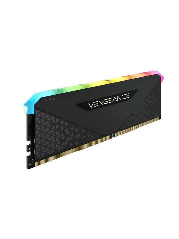 Corsair Vengeance Rgb Rs Ddr4 3600 8gb Cl18 Single Channel 1 Pcs Amd Optimized Svart Med Rgb