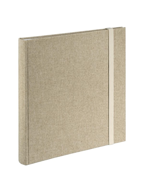 Produktfoto för Hama "Tessuto" Jumbo Album 30x30 cm 60 White Pages beige