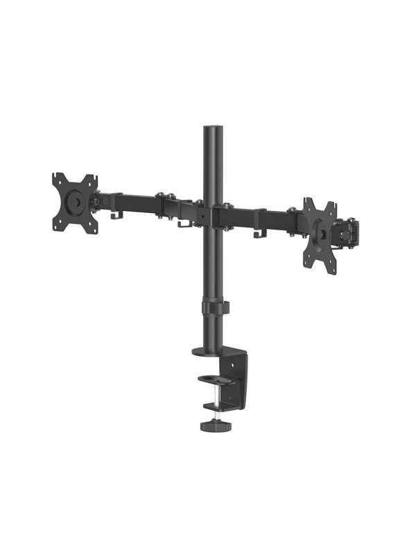 Produktfoto för Hama Monitor Holder 2 Monitors Height-adjustable Swivel/Tilt 13" - 32"