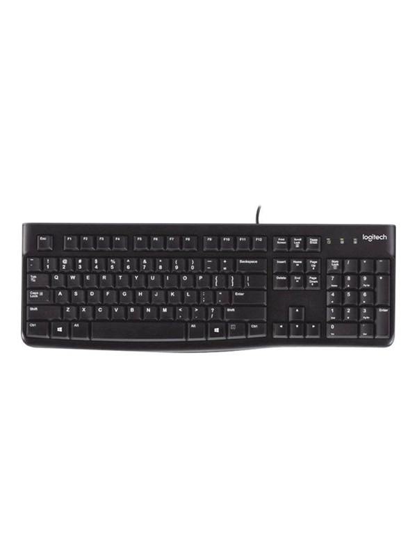Logitech K120 Corded Keyboard Es Tangentbord Spanska Svart