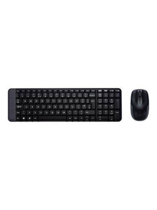 Logitech Wireless Combo Mk220 Tastatur & Mus Set Portugisiska