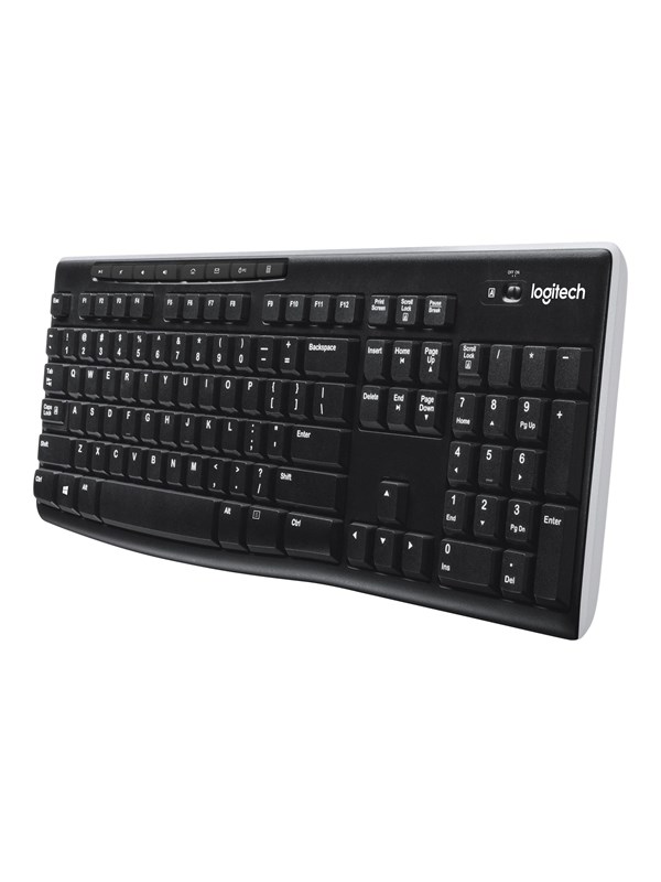 Logitech Wireless Keyboard K270 Tangentbord Tjeckiska