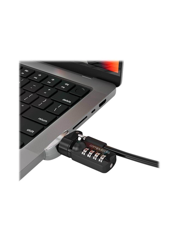 Compulocks Macbook Pro M1 14 Inch Lock Adapter With Combination Lock