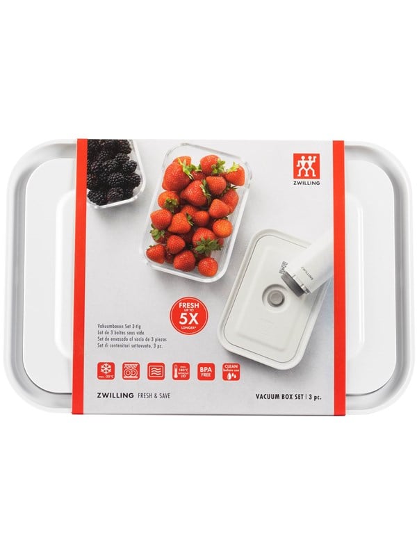 Zwilling Fresh &amp; Save Vakuum Boxset S/M/L